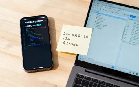iOS如何访问MySQL数据库？,有哪些方法