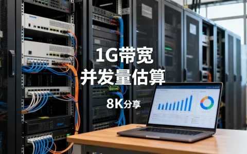 服务器1G带宽能带多少用户，怎么估算并发量？