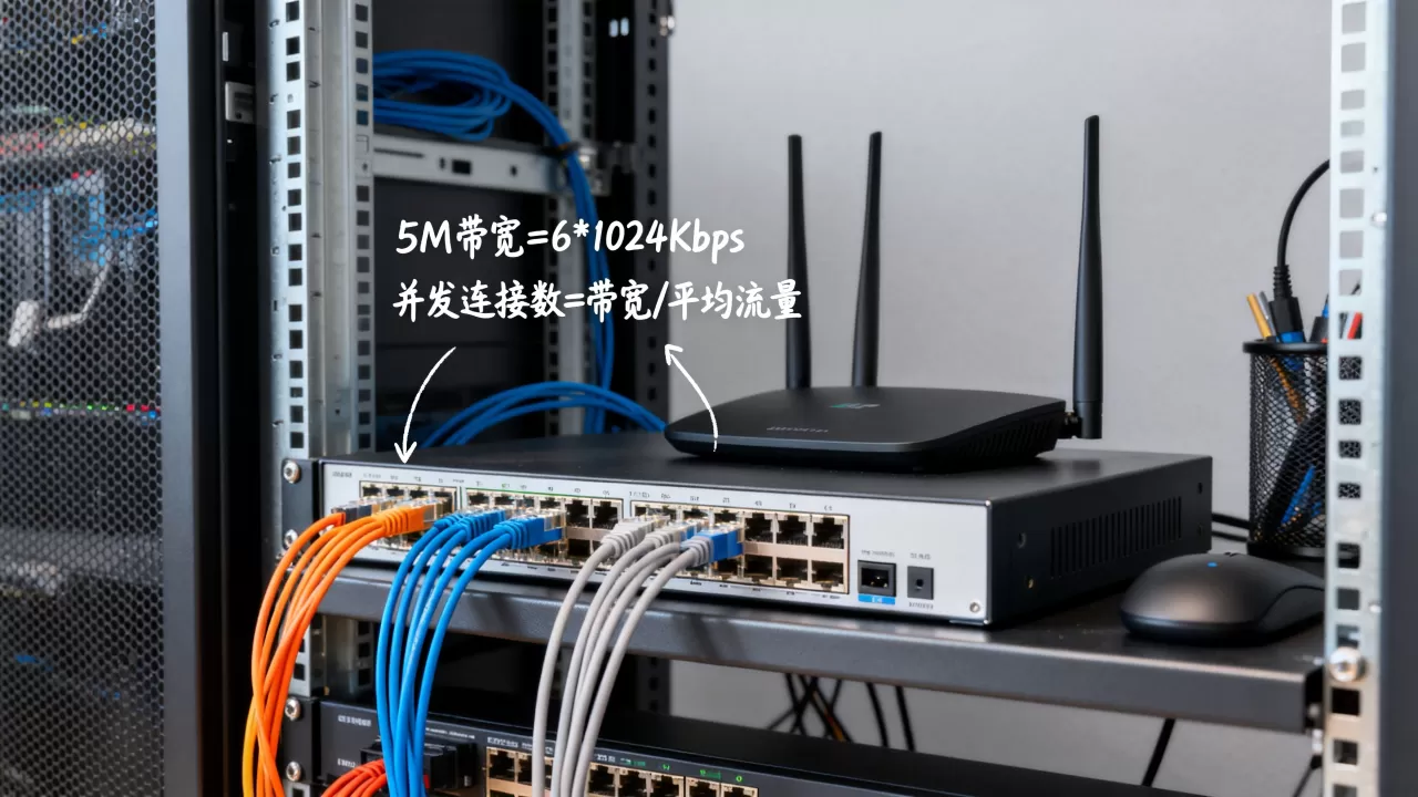 服务器网站5m带宽能在线多少人,怎么算? 服务器网站5m带宽能在线多少人,怎么算?