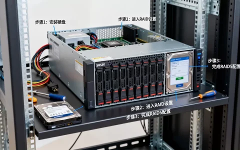 服务器SR550如何配置RAID5？，安装环境步骤是什么？