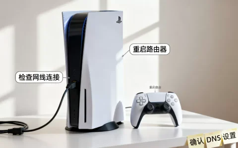 PS5连接不上服务器怎么回事，PS5网络连接失败解决办法有哪些