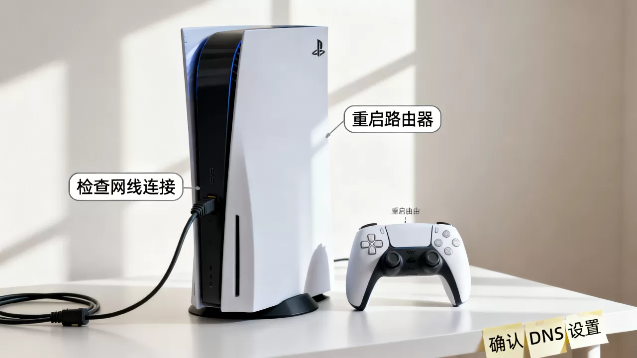 PS5连接不上服务器怎么回事,PS5网络连接失败解决办法有哪些 PS5连接不上服务器怎么回事,PS5网络连接失败解决办法有哪些