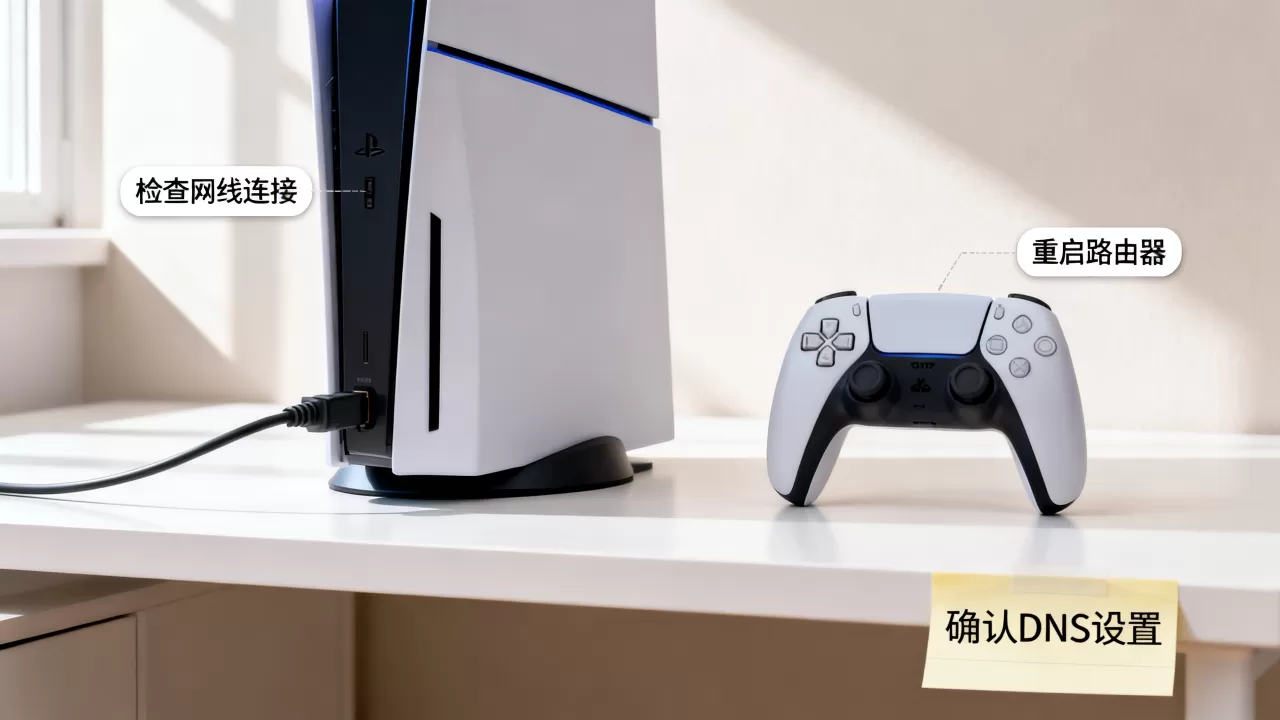 PS5连接不上服务器怎么回事,PS5网络连接失败解决办法有哪些 PS5连接不上服务器怎么回事,PS5网络连接失败解决办法有哪些