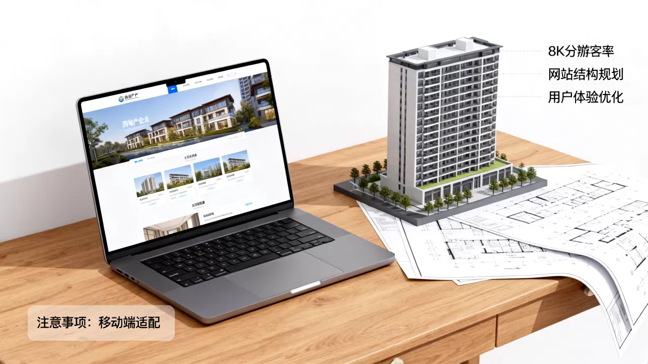 房地产企业网站建设怎么做？，有哪些注意事项？