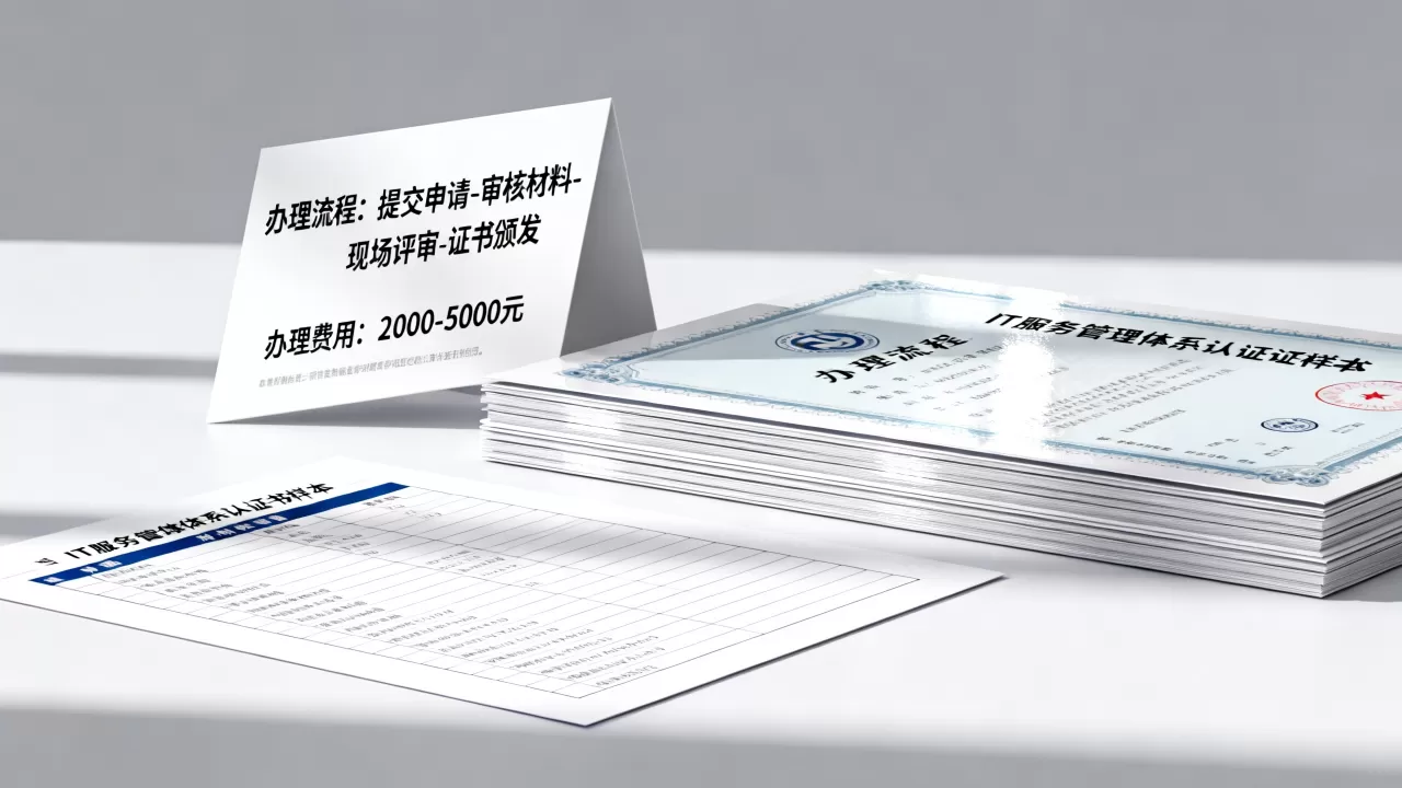 IT服务管理体系认证证书怎么办理,多少钱 IT服务管理体系认证证书怎么办理,多少钱