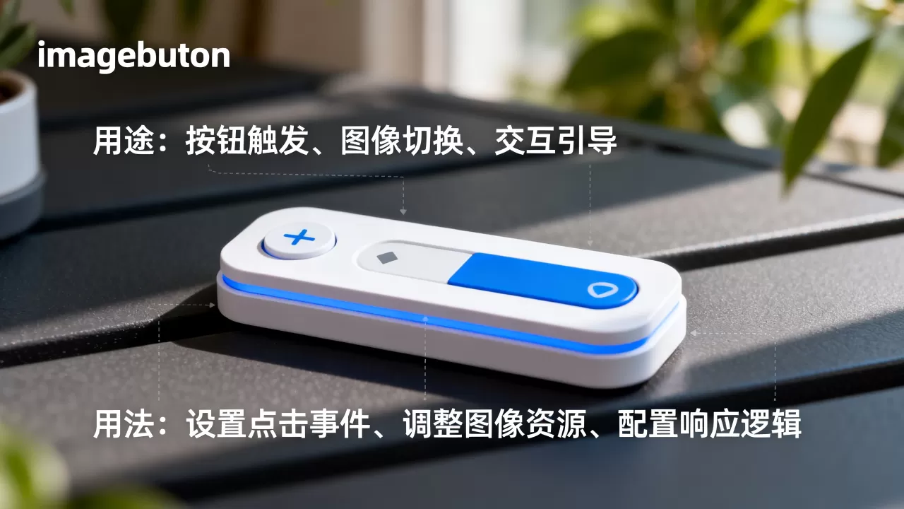 imagebutton控件作为基础控件有哪些用途？，怎么用