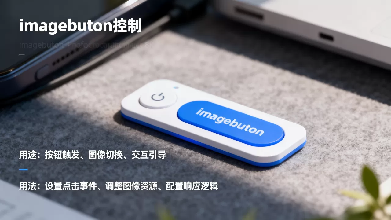 imagebutton控件作为基础控件有哪些用途？，怎么用
