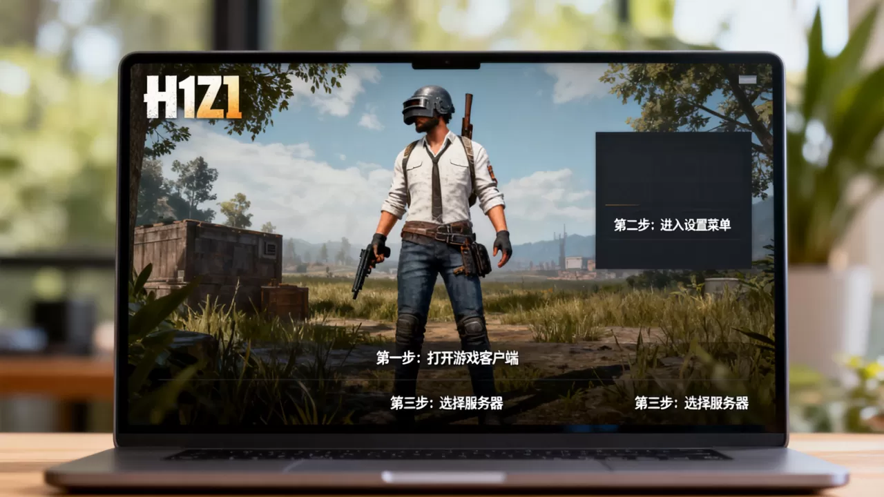 h1z1下载完成后怎么换服务器，详细步骤是什么？
