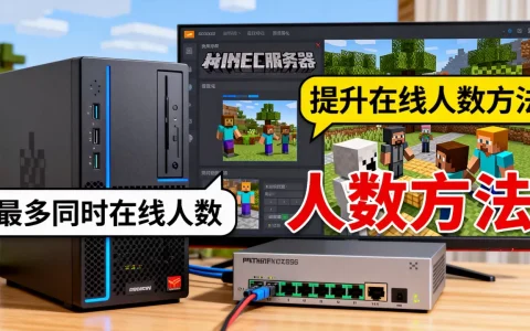我的世界服务器最多能同时在线多少人？,怎么提升同时在线人数？