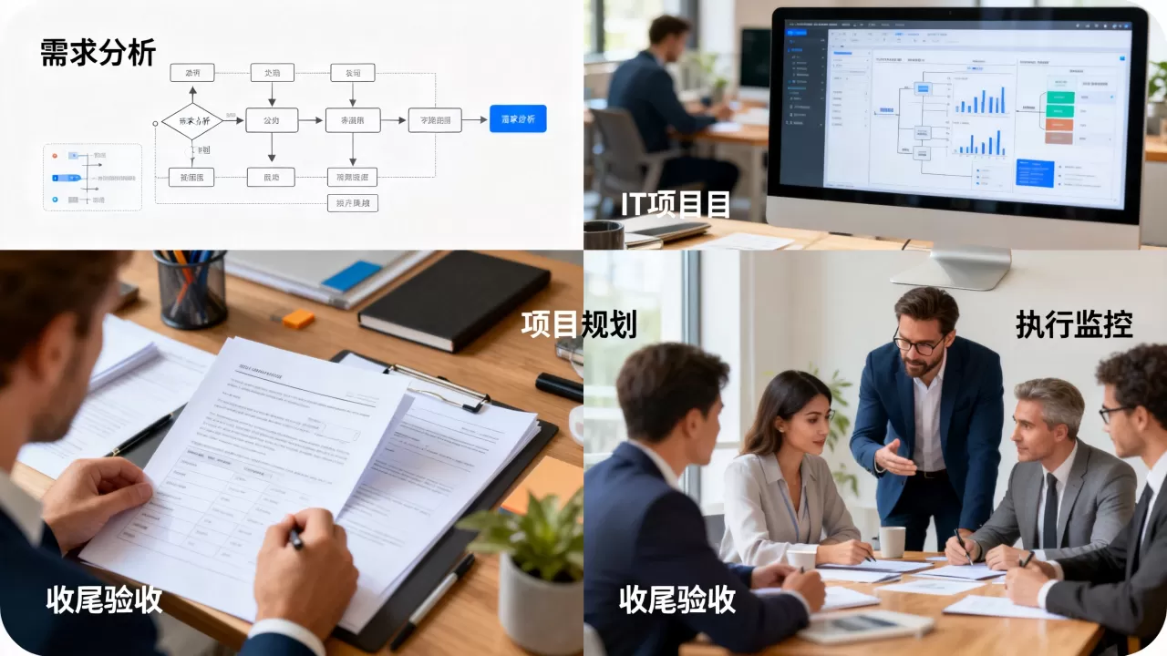 IT项目管理流程有哪些关键步骤？,什么是it项目管理流程