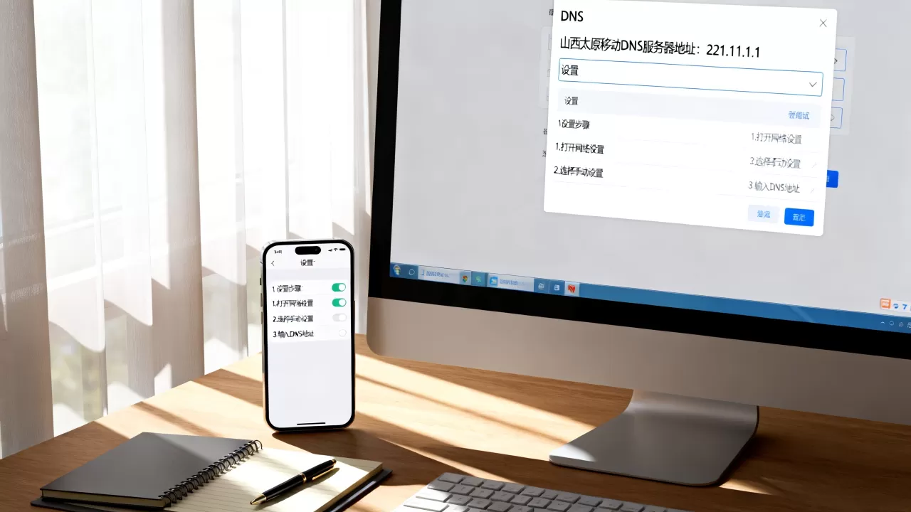 山西太原移动DNS服务器地址是多少？怎么设置？