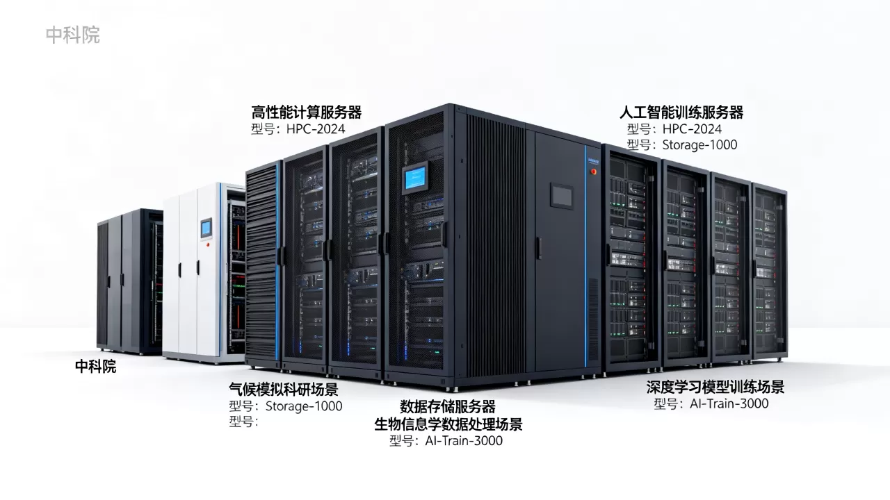 中科院的服务器都有哪些型号，分别应用在什么科研场景？