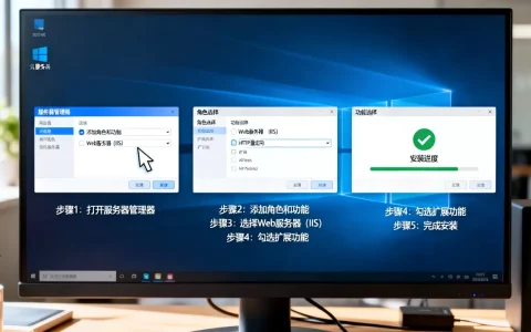 Windows云服务器如何安装IIS？，安装步骤有哪些？