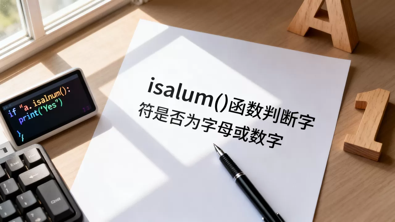 isalnum字符集判断怎么用，有什么作用？