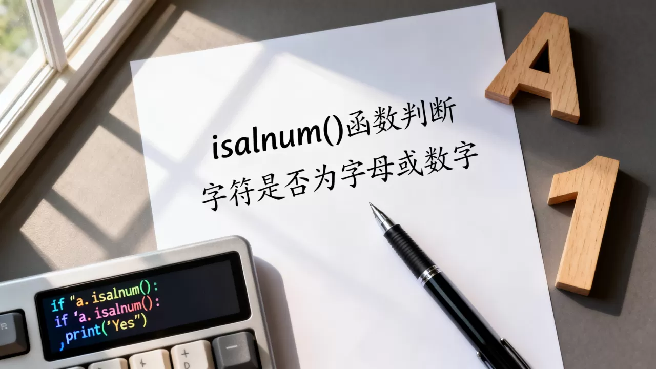 isalnum字符集判断怎么用，有什么作用？