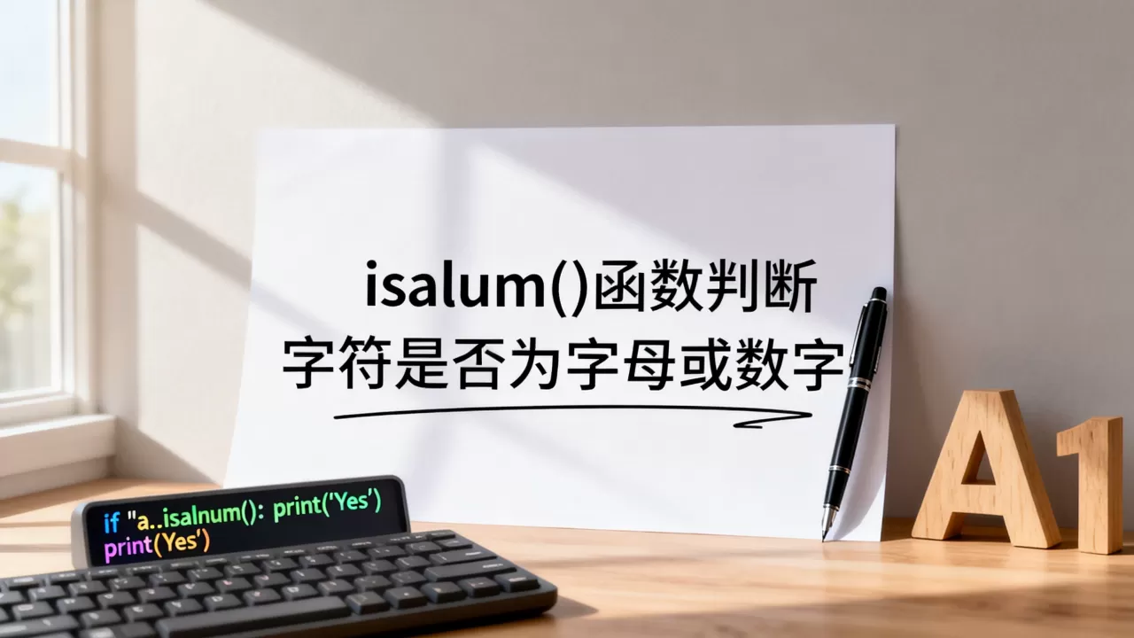 isalnum字符集判断怎么用，有什么作用？