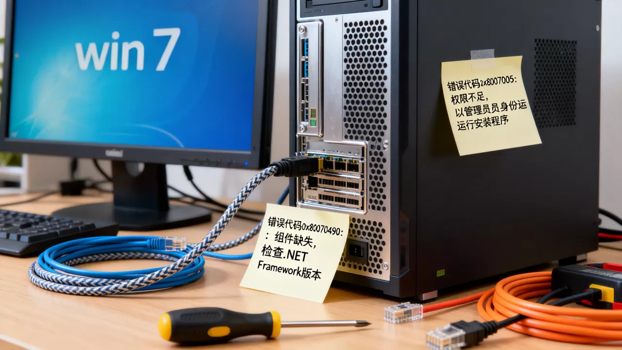 win7配置数据库服务器失败怎么办,常见错误代码及解决方法? win7配置数据库服务器失败怎么办,常见错误代码及解决方法?
