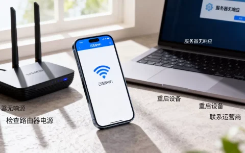 wifi连上却无法上网？，服务器无响应怎么解决？