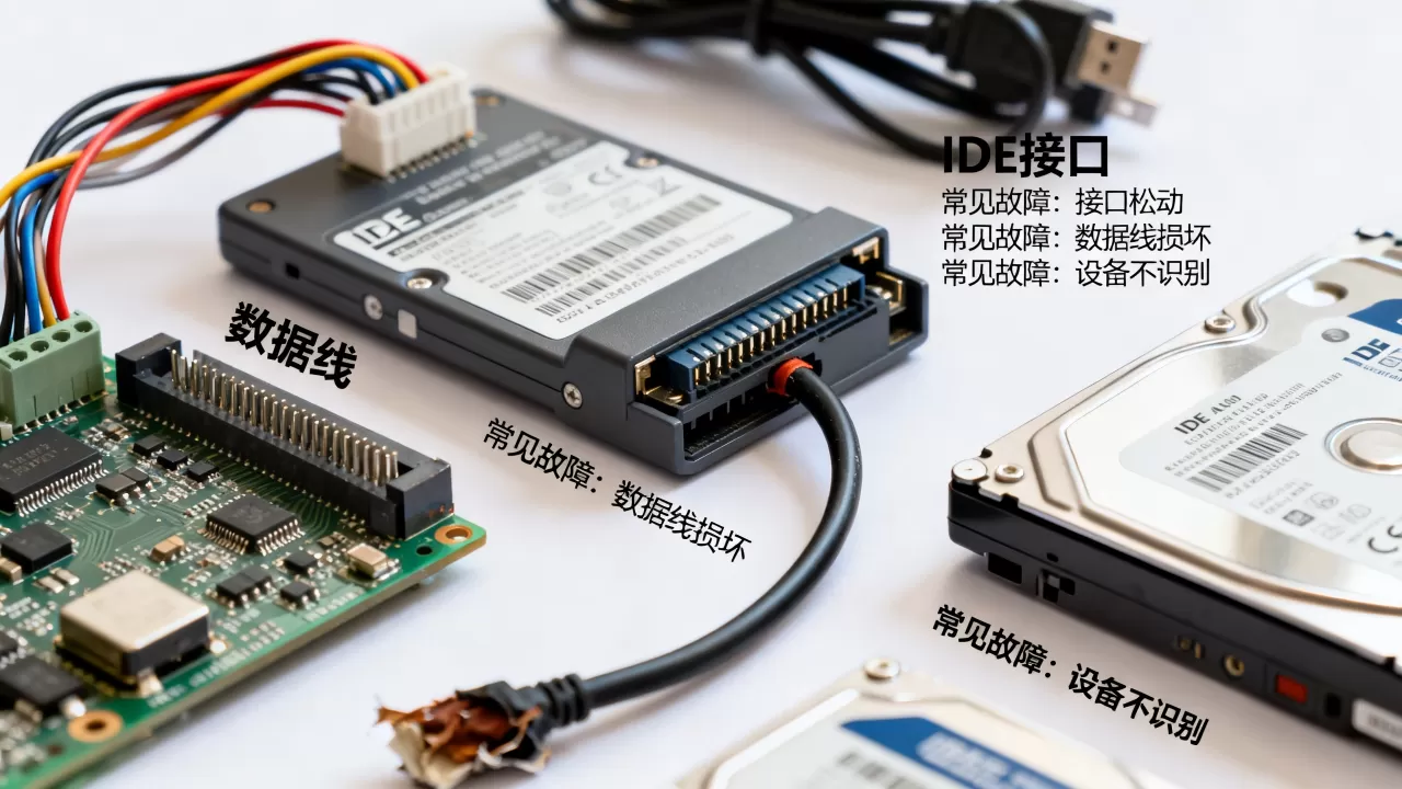 IDE设备是什么意思，常见故障有哪些类型？