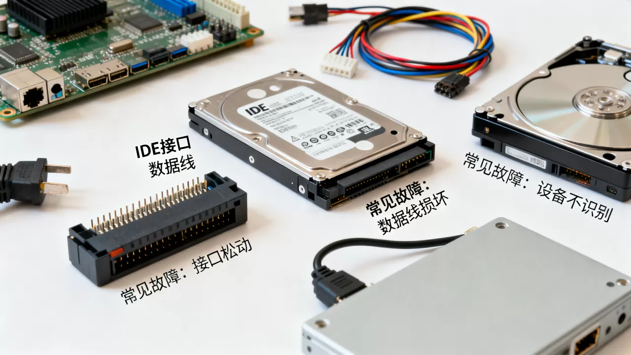 IDE设备是什么意思，常见故障有哪些类型？