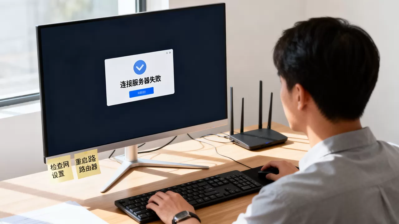dnf一进游戏就连接服务器失败怎么回事，怎么解决？