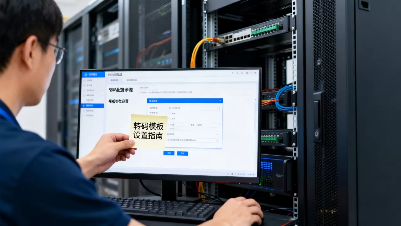 服务器自动转码配置怎么做？，转码模板怎么设置？