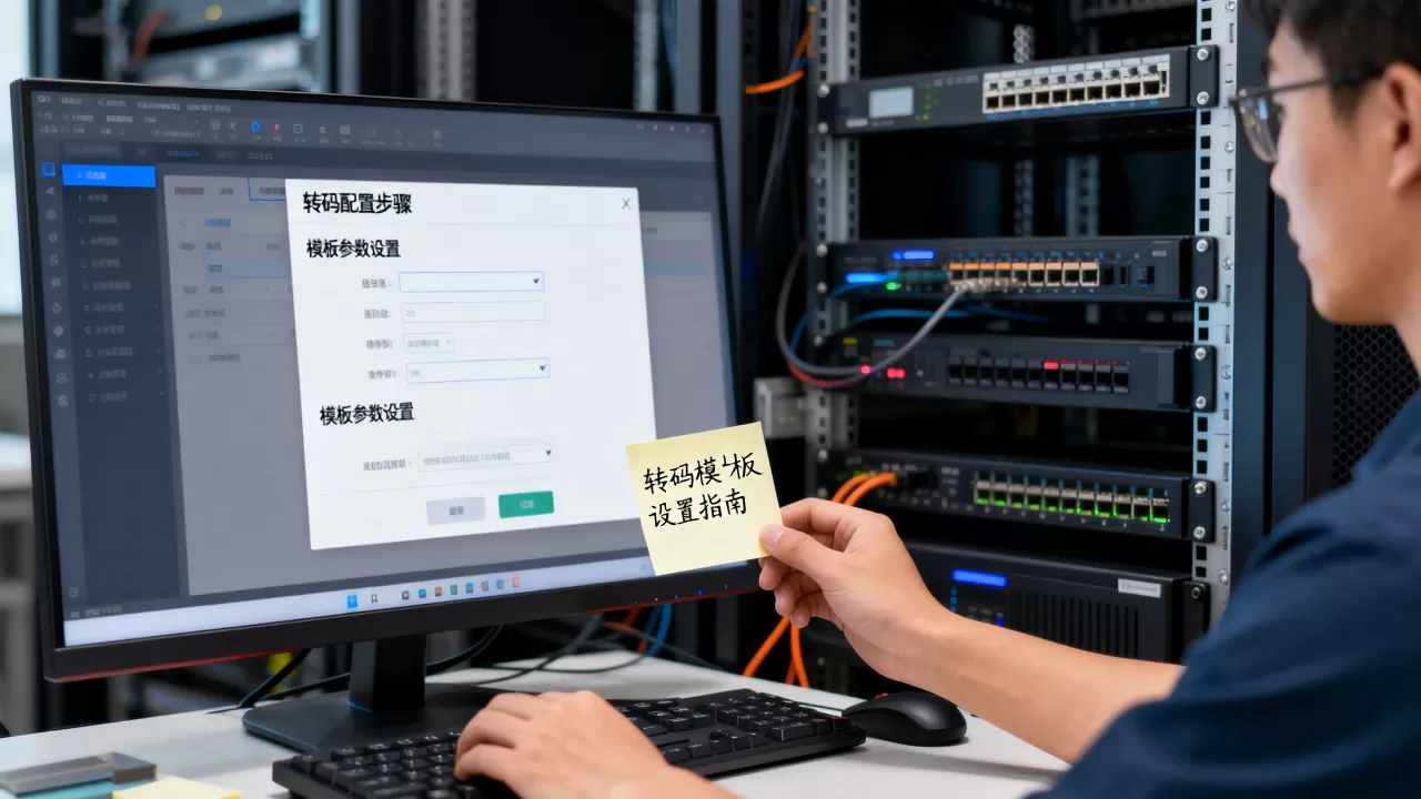 服务器自动转码配置怎么做？，转码模板怎么设置？