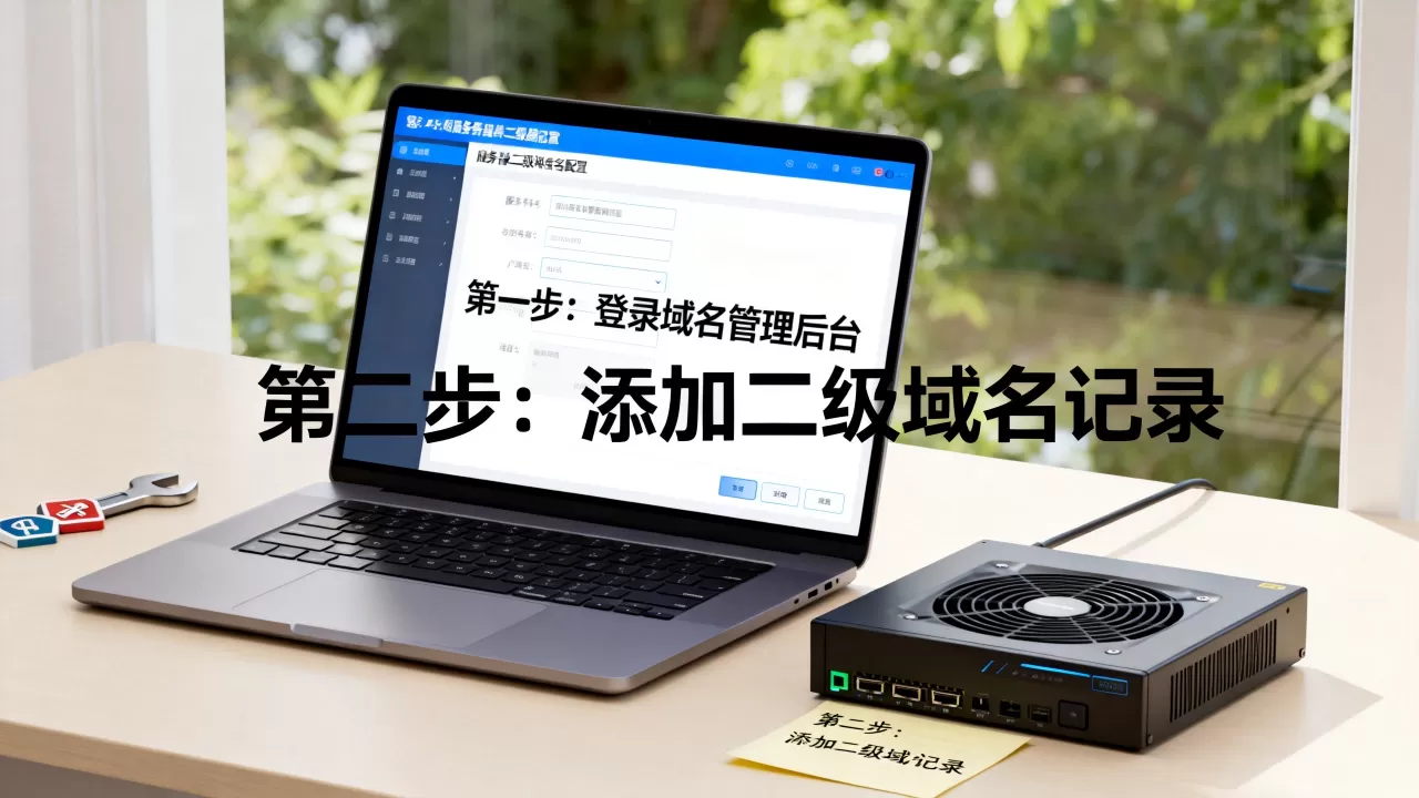 服务器二级域名怎么配置，具体步骤有哪些？