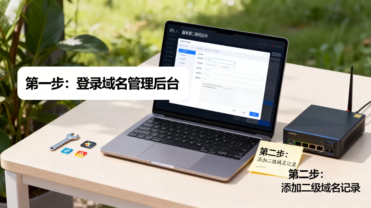 服务器二级域名怎么配置，具体步骤有哪些？