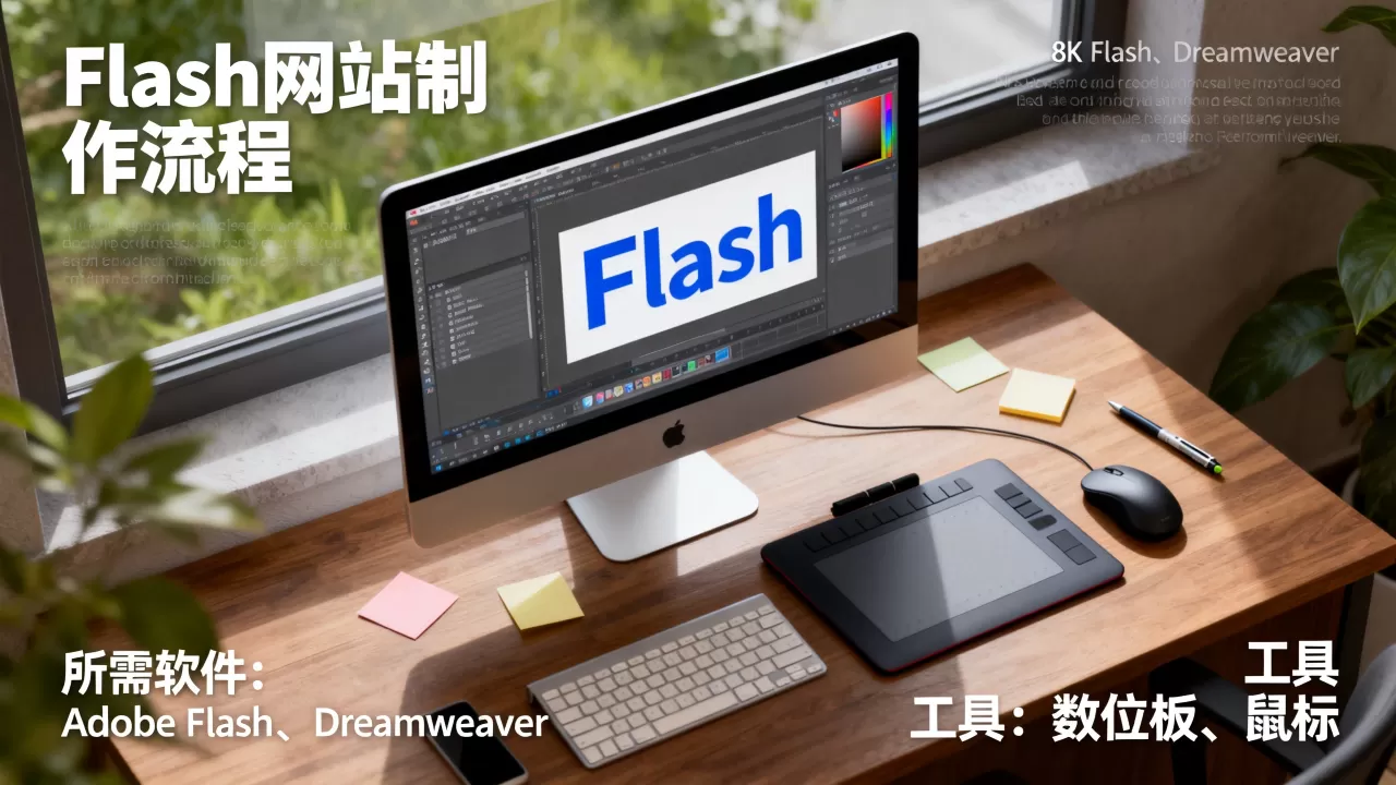 Flash网站怎么做，需要哪些软件和工具？