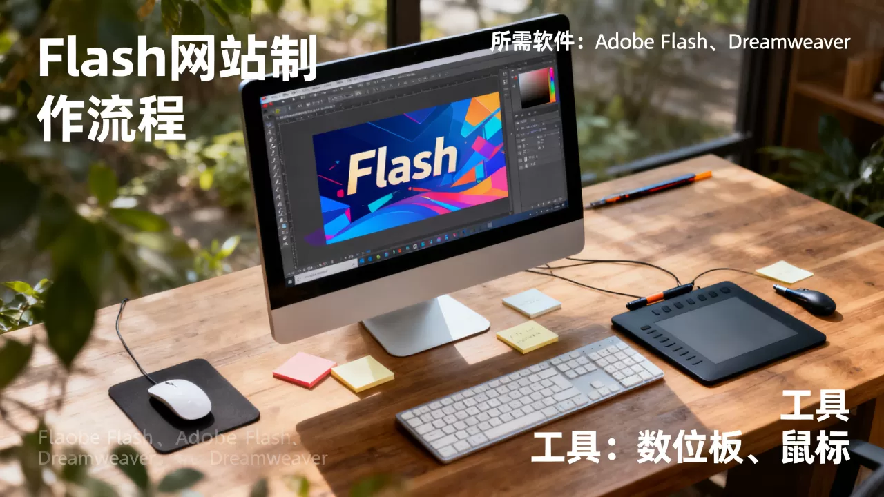 Flash网站怎么做，需要哪些软件和工具？
