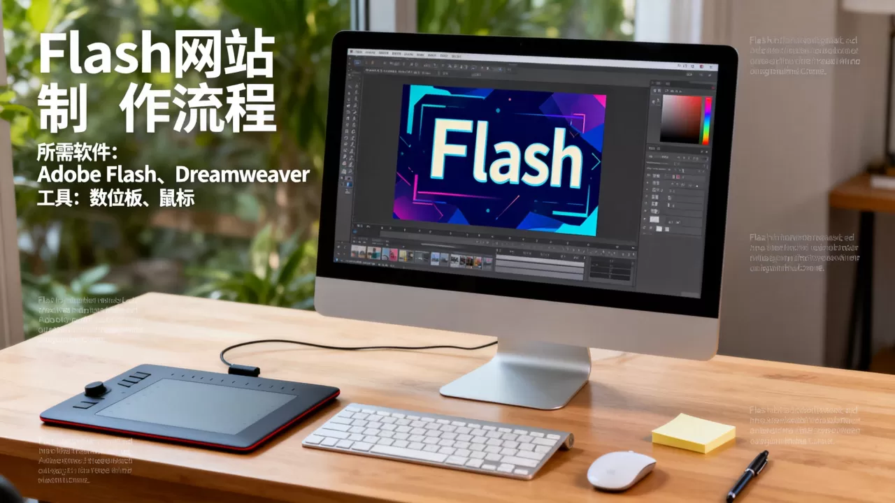 Flash网站怎么做，需要哪些软件和工具？