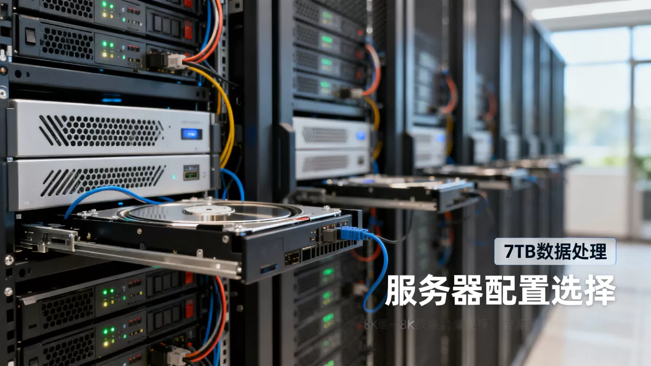 7tb数据处理到底需要多少台服务器？，服务器配置怎么选？