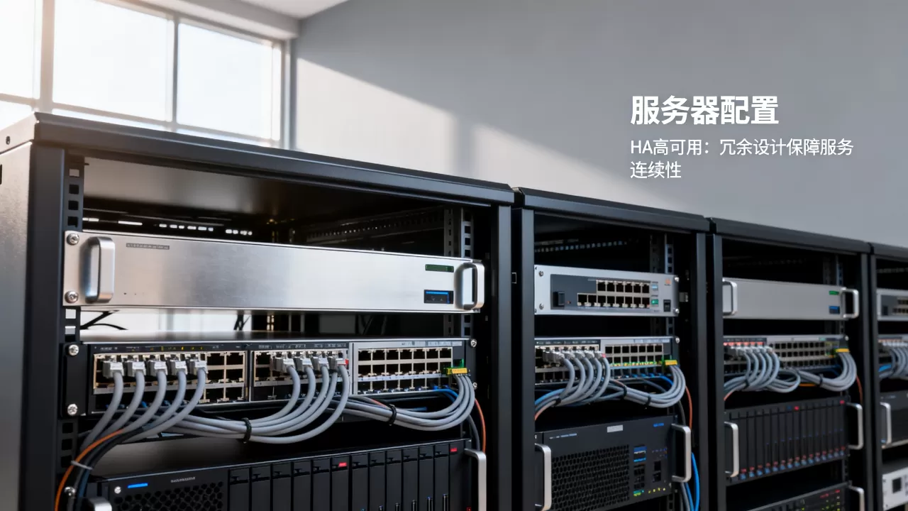 服务器配置怎么选，HA高可用是什么？