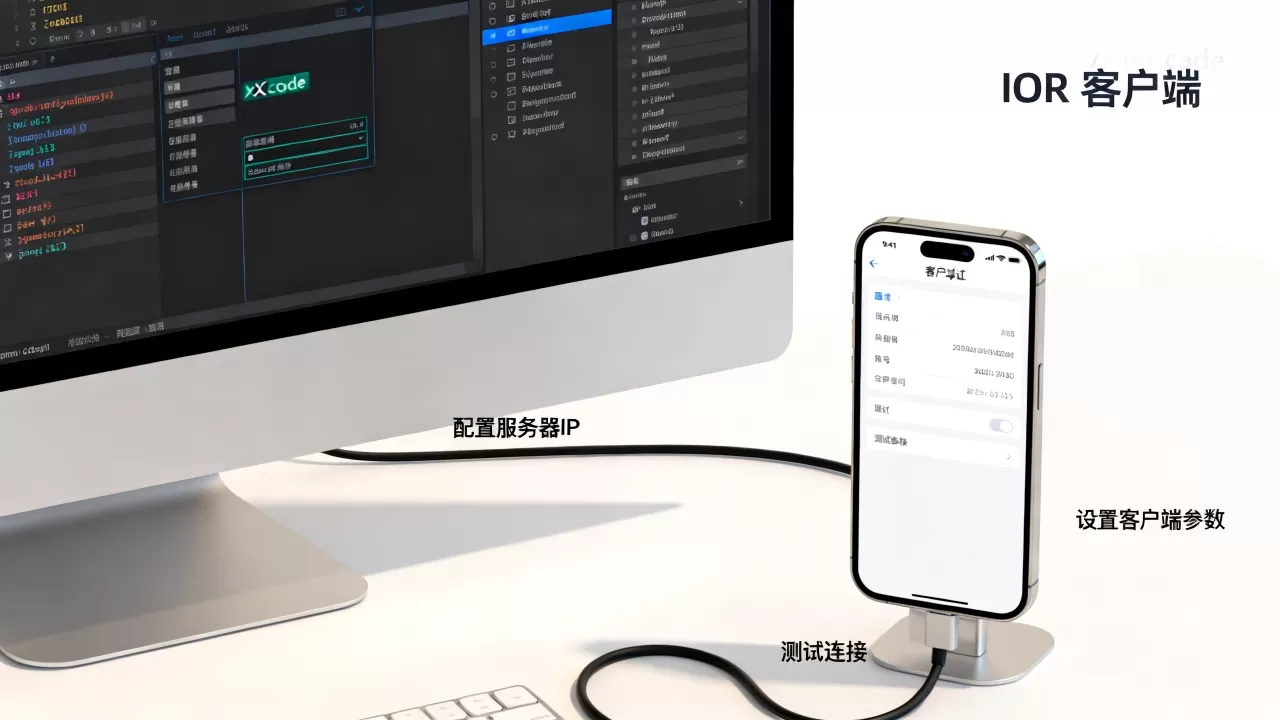 如何构建iOS客户端与服务器并配置客户端？，怎么设置