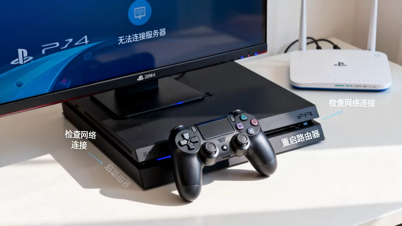 PS4吃鸡连不上服务器怎么办，怎么回事？