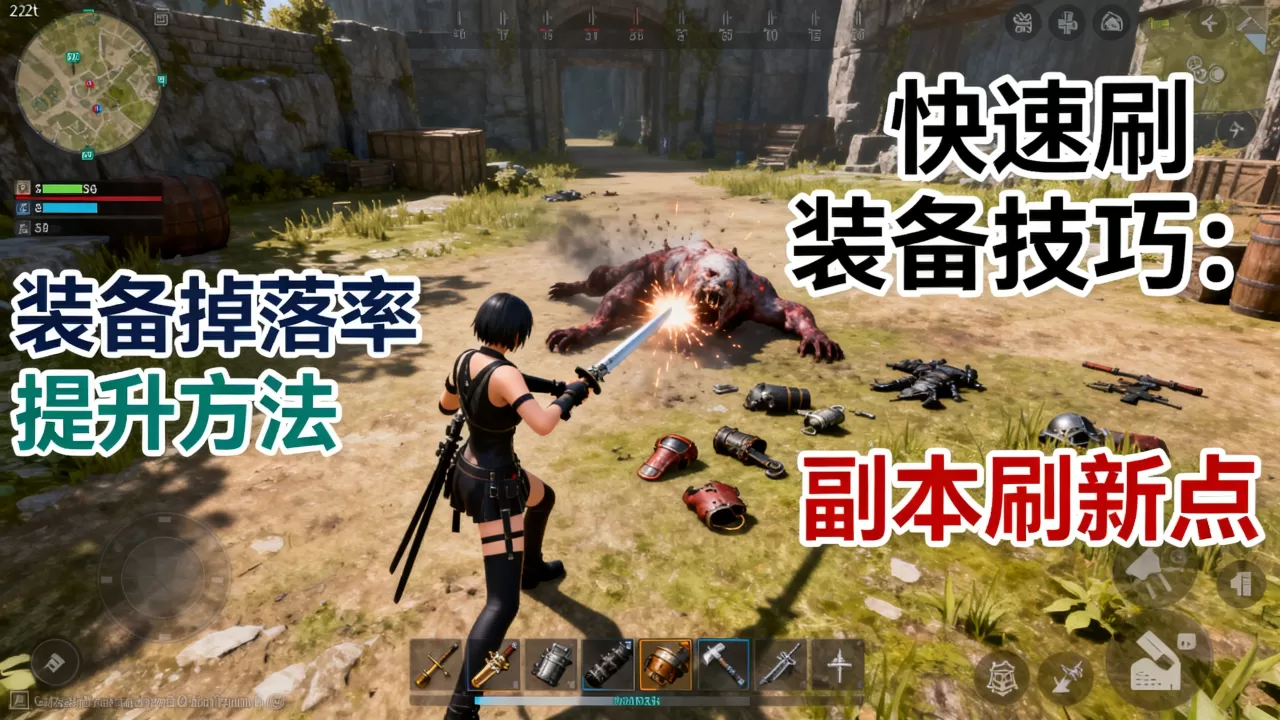 2b2t手游版怎么快速刷装备，有什么技巧吗？