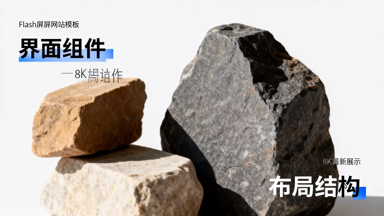 flash全屏网站模板