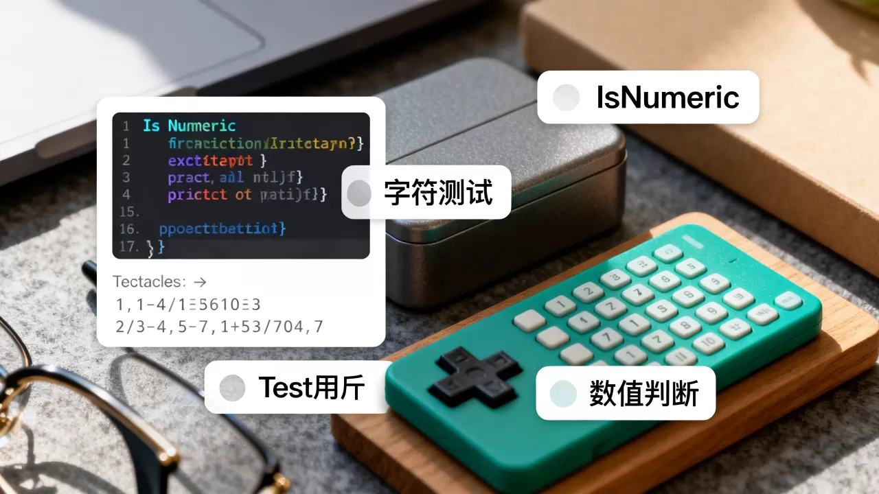 IsNumeric_字符集判断