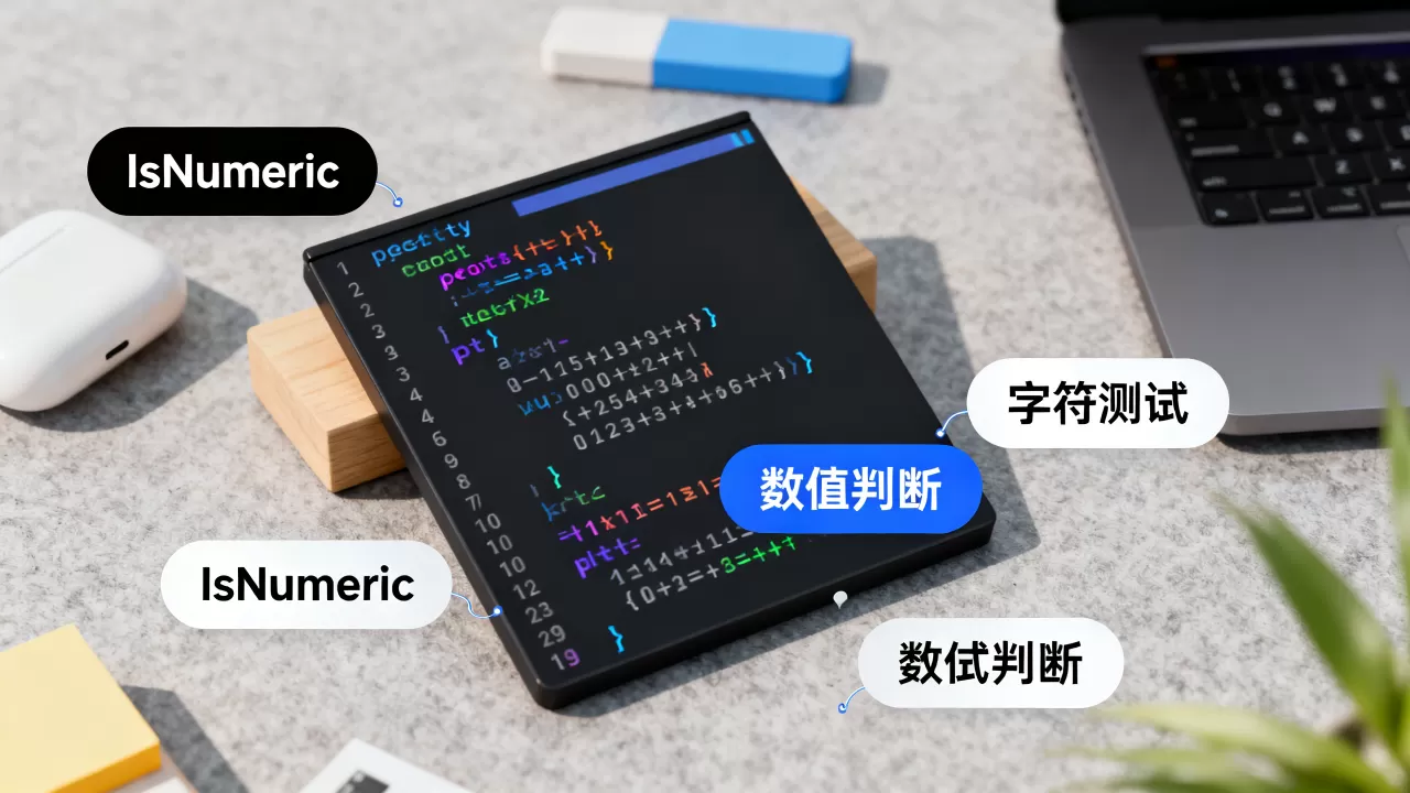 IsNumeric_字符集判断