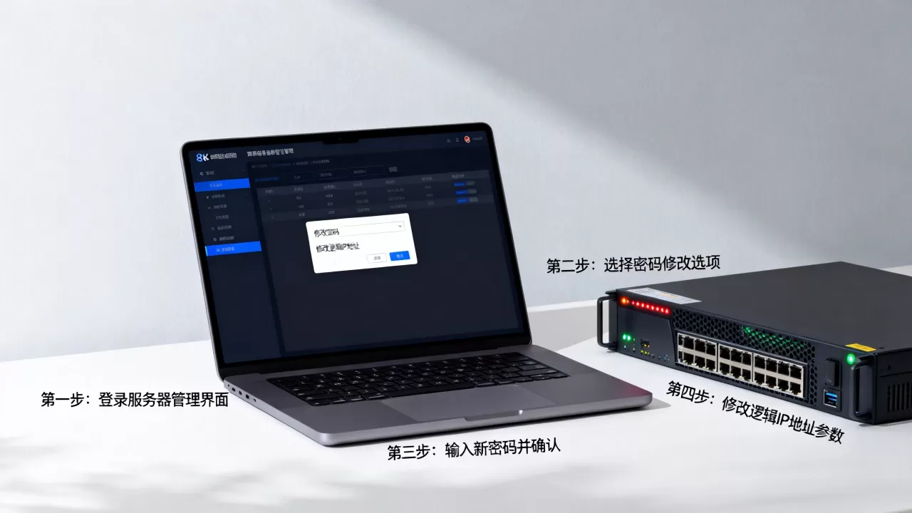 IP地址和服务器怎么修改密码,修改逻辑IP地址的步骤是什么 IP地址和服务器怎么修改密码,修改逻辑IP地址的步骤是什么