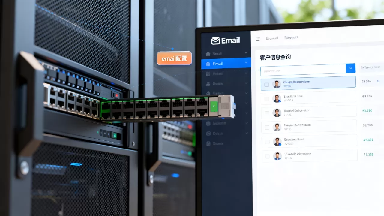 服务器上email的配置_根据email查询客户信息（ chat_itau_email）