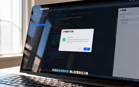 为何IntelliJ IDEA开启LSP后服务不可用，怎么办