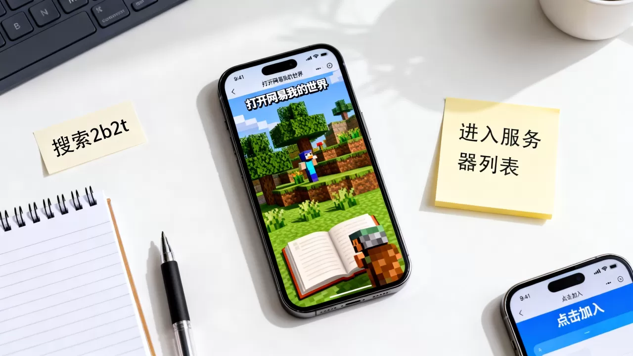 如何进入2b2t网易手机版服务器,进服教程是什么? 如何进入2b2t网易手机版服务器,进服教程是什么?