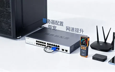 服务器配置和带宽如何影响网速，怎么提升网速？