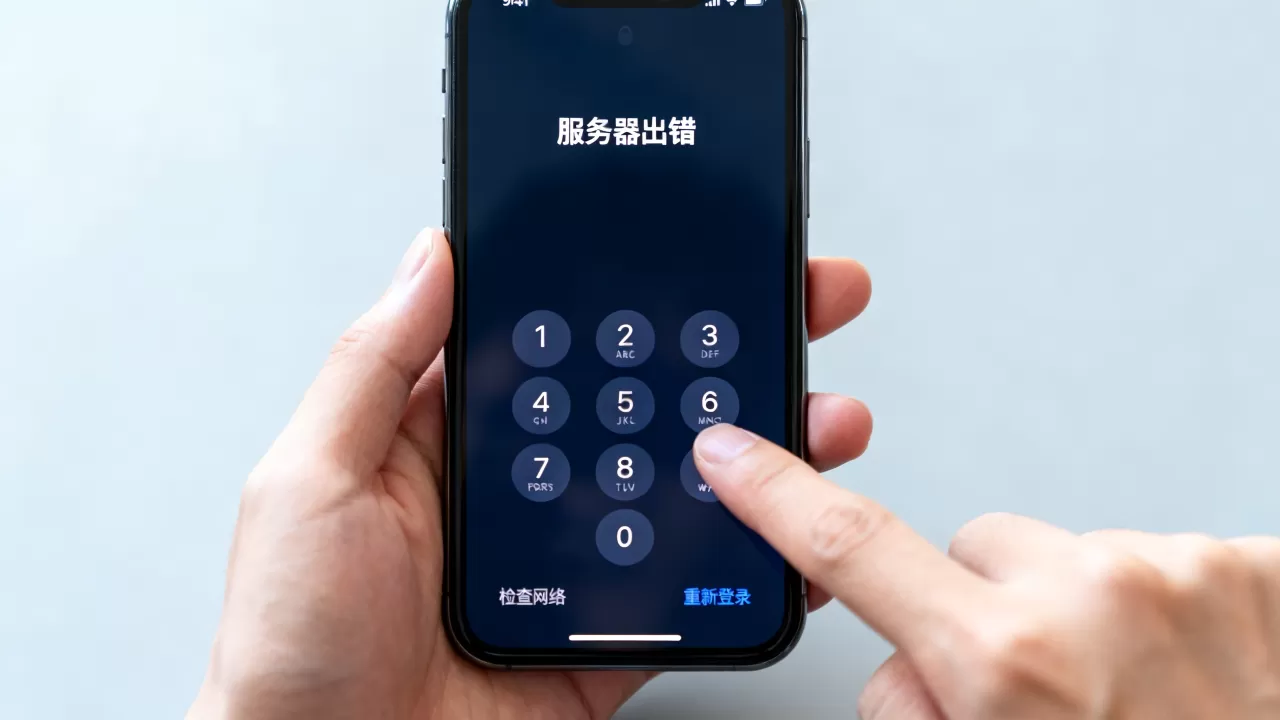 微信AD密码输入显示服务器出错怎么回事，怎么解决？