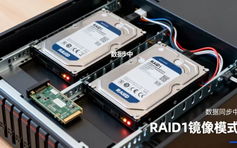 服务器的两块硬盘怎么做RAID1，RAID1是什么意思？