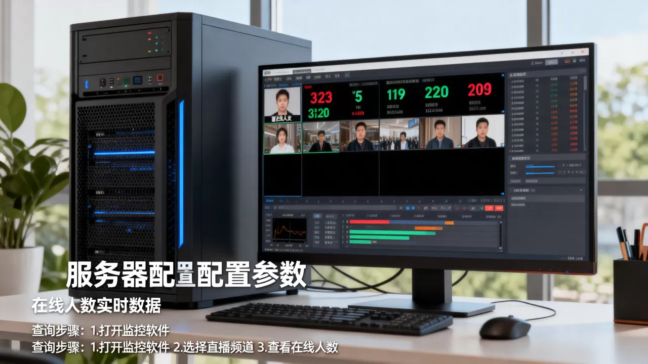 服务器配置影响在线人数吗，怎么查询直播在线人数？
