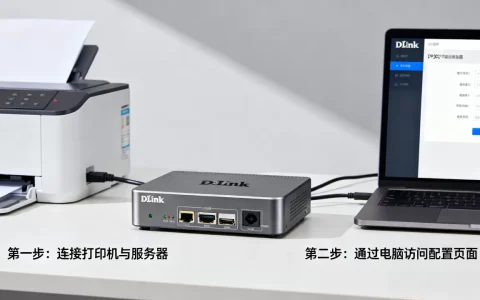 d-link dp302打印服务器如何使用，怎么设置？