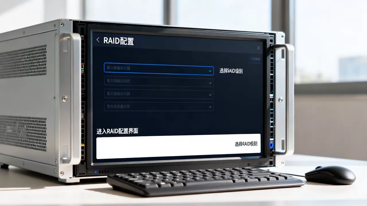 服务器进入raid配置_配置RAID 服务器进入raid配置_配置RAID